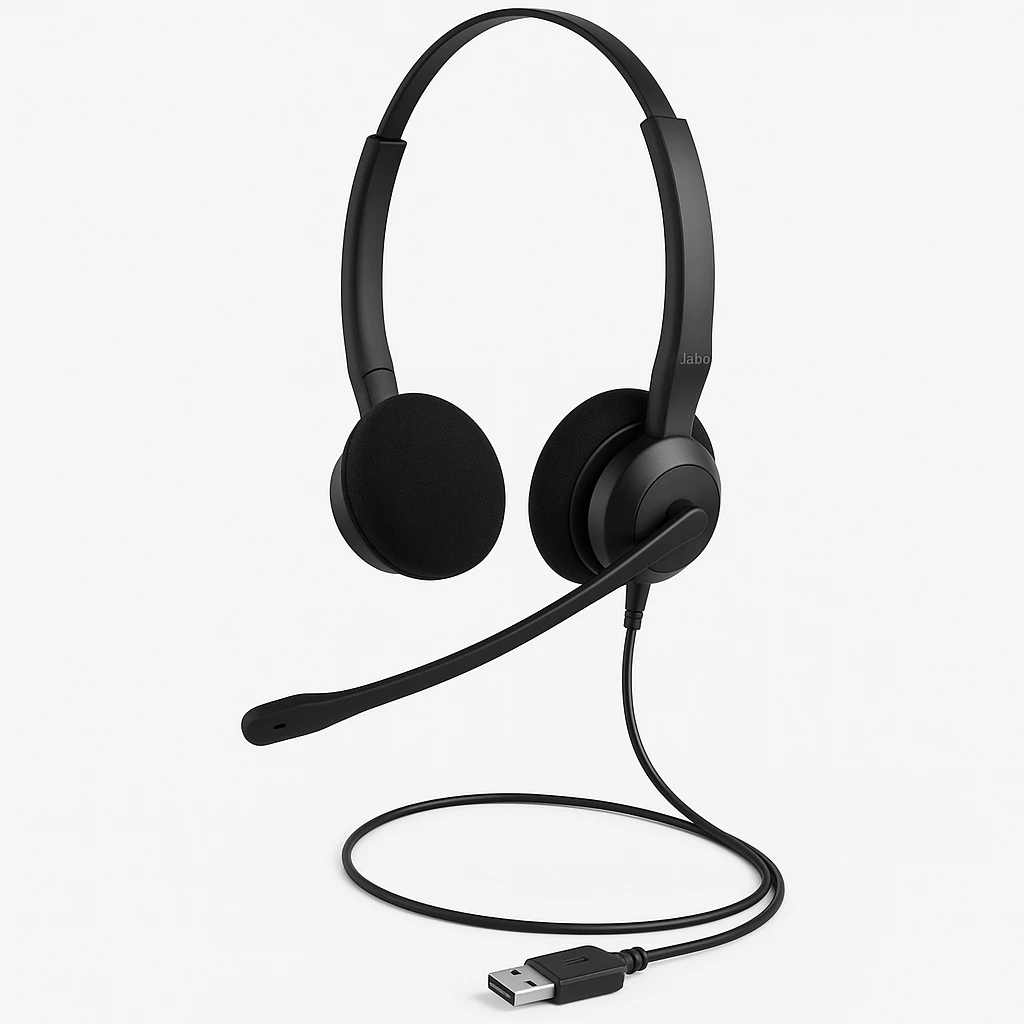 Jabra BIZ 1500 Duo - Auricular - en oreja - cableado - USB