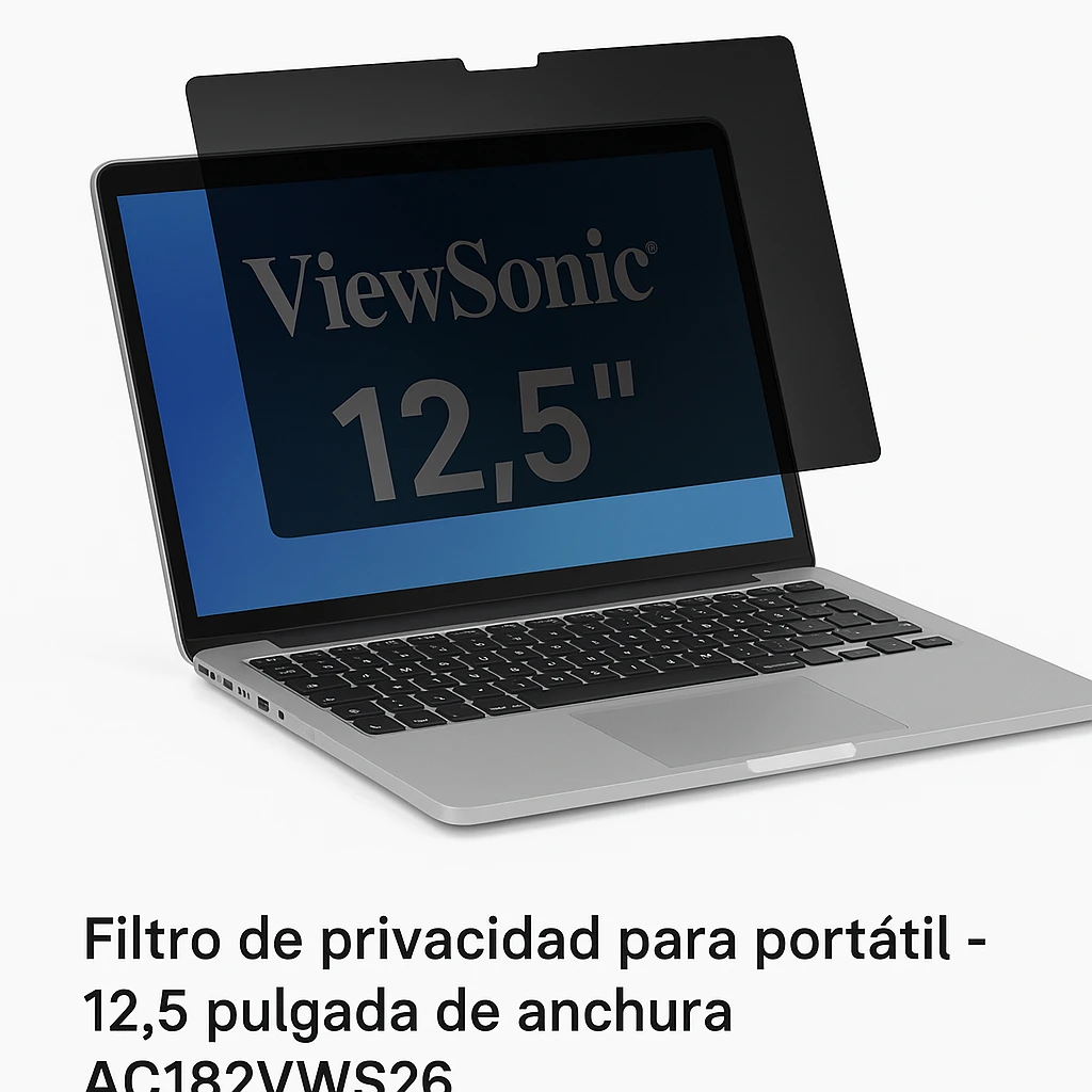 ViewSonic - Filtro de privacidad para portátil - 12,5 pulgada de anchura