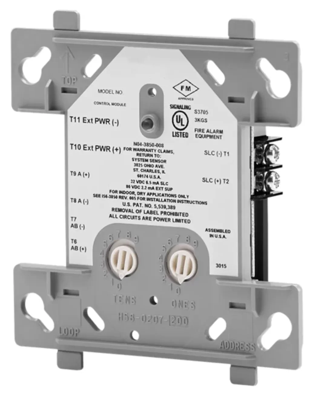 SK-CONTROL. Módulo de control simple 1/salida.