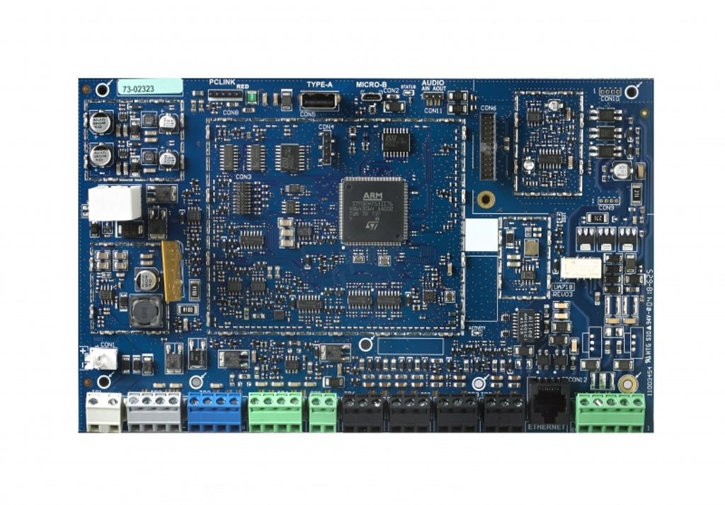 HS3128PCB. Panel principal PRO 8 - 128 Zonas Manuales en español Sin Gabinete