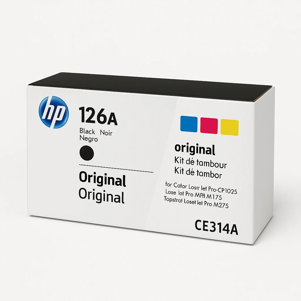 HP 126A - Negro, color (cian, magenta, amarillo) - original - kit de tambor - para Color LaserJet Pro CP1025; LaserJet Pro MFP M175; TopShot LaserJet Pro M275