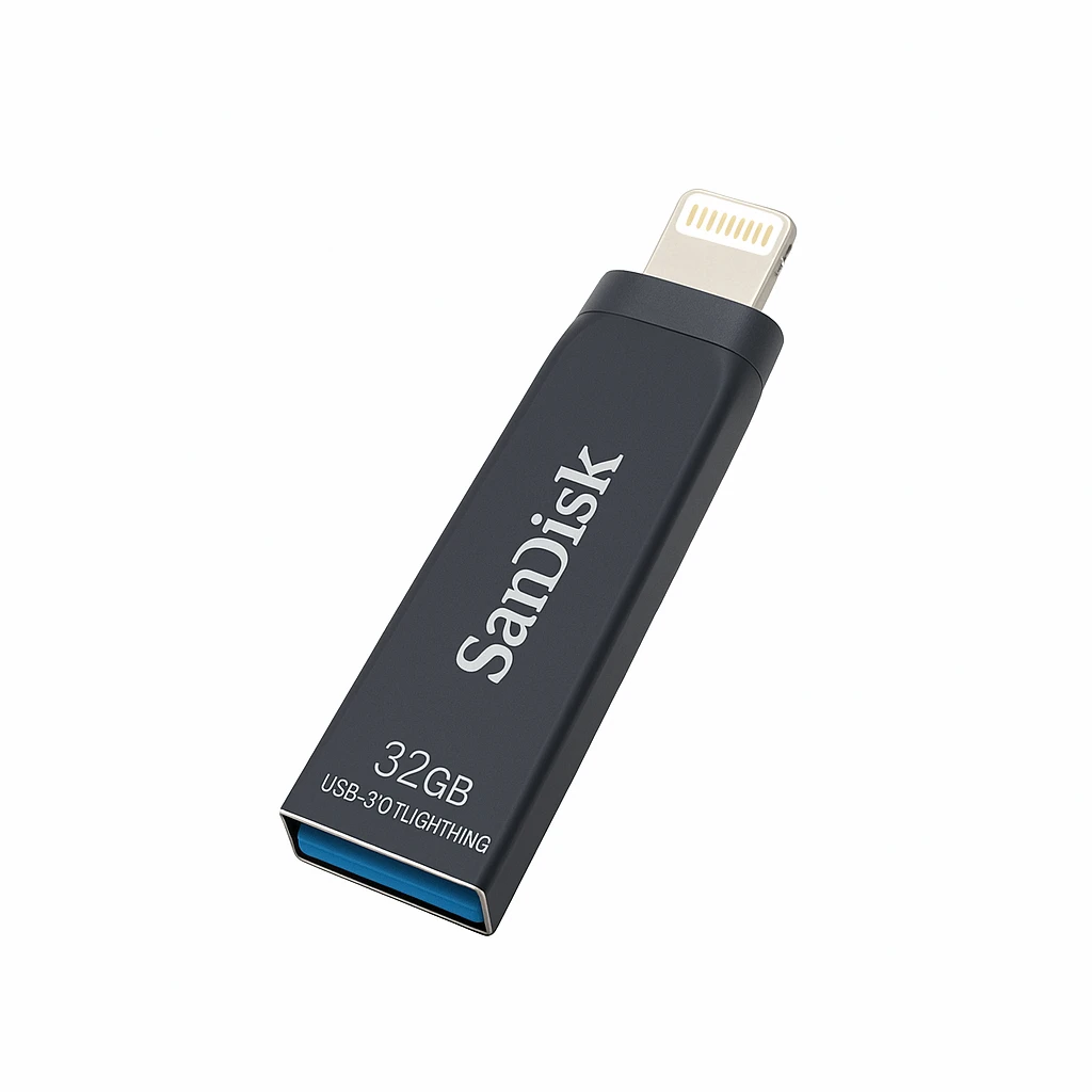 SanDisk iXpand Mini - Unidad flash USB - 32 GB - USB 3.0 / Lightning