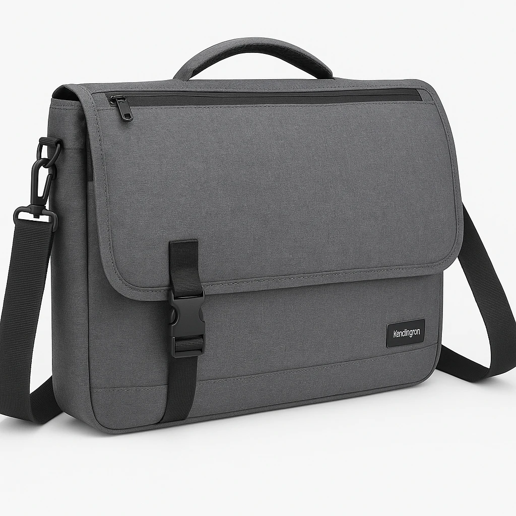 Kensington LM340 Messenger Bag - Funda de transporte para portátil - 14.4" - gris frío