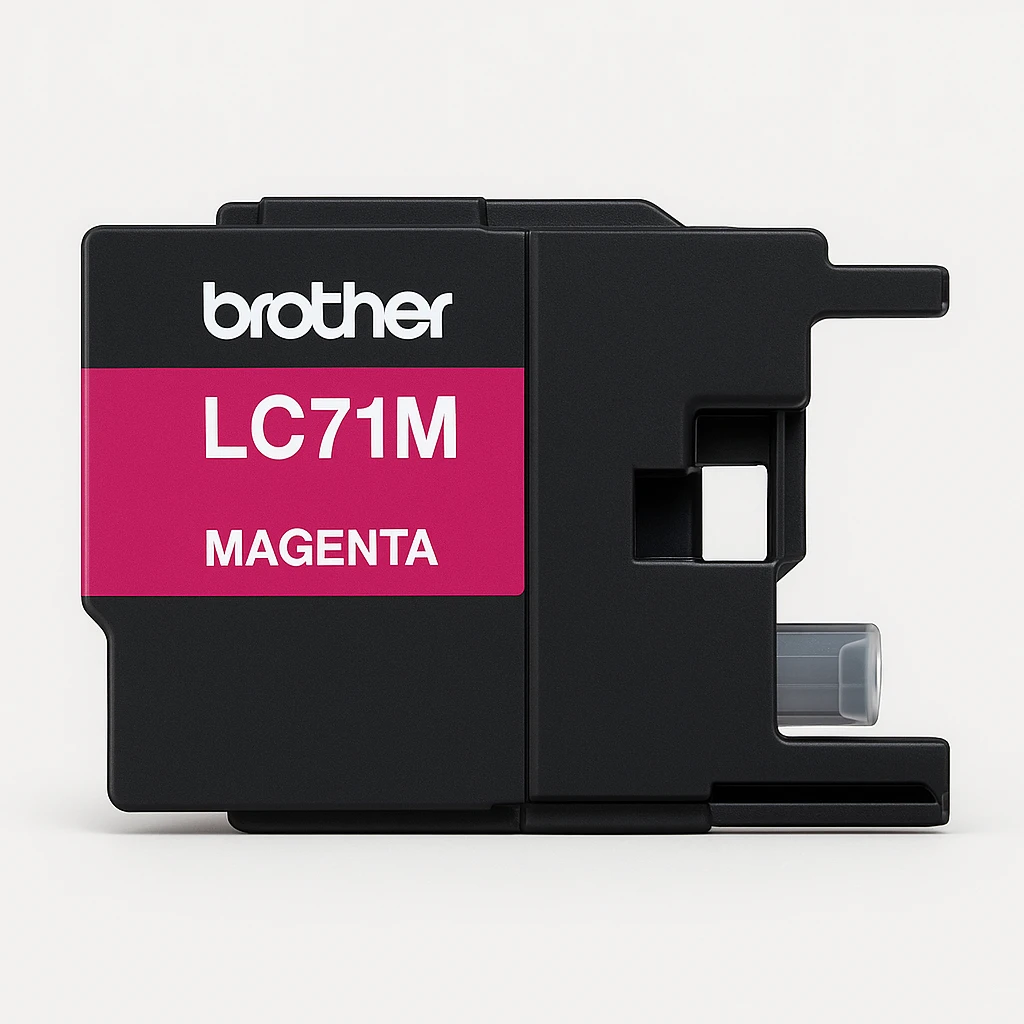 Brother LC71M - Magenta - original - cartucho de tinta - para Brother MFC-J280, J425, J430, J435, J625, J825, J835; MyMio MFC-J825