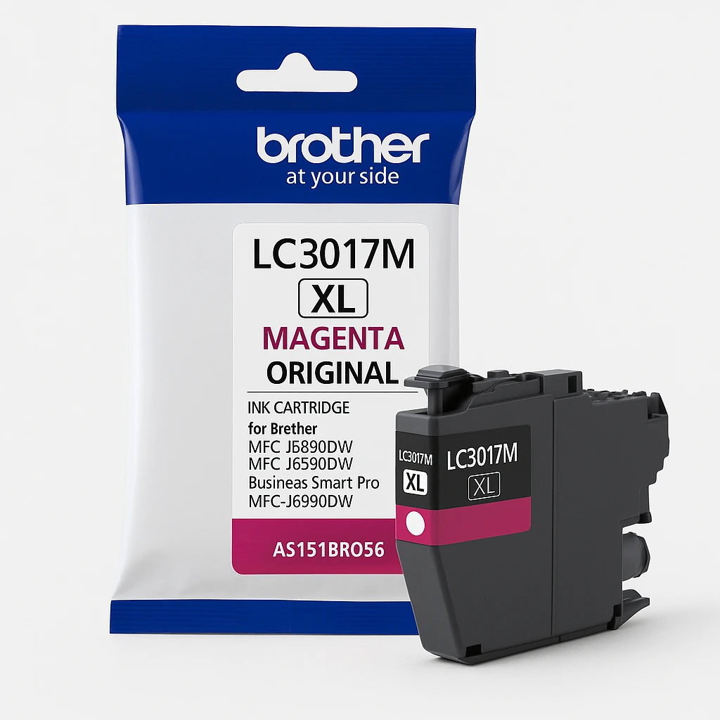 Brother LC3017M - XL - magenta - original - cartucho de tinta - para Brother MFC-J5330DW, MFC-J6530DW; Business Smart Pro MFC-J6930DW