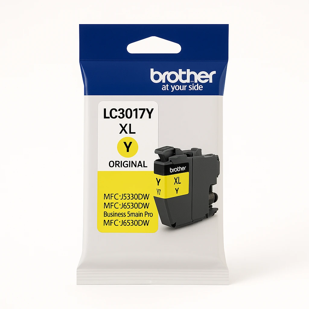 Brother LC3017Y - XL - amarillo - original - cartucho de tinta - para Brother MFC-J5330DW, MFC-J6530DW; Business Smart Pro MFC-J6930DW
