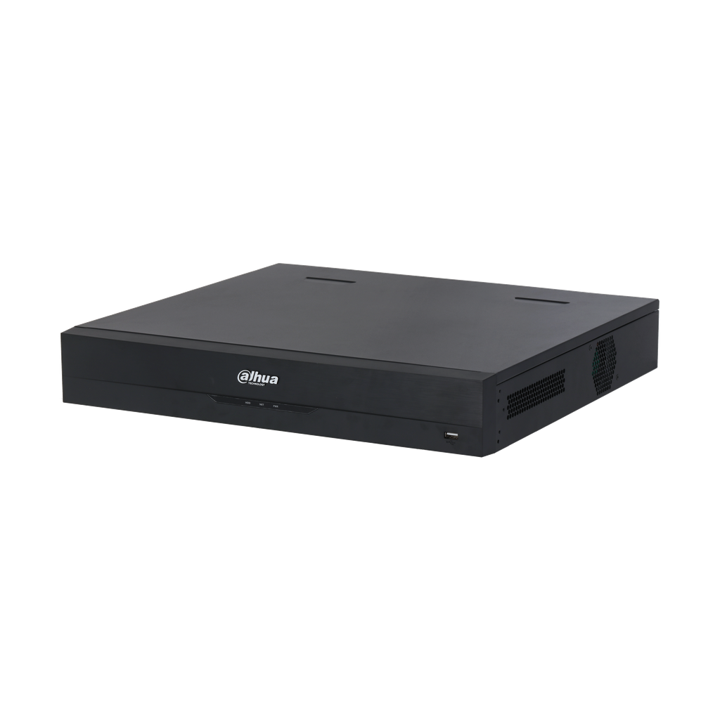 DHI-NVR4432-EI. NVR Dahua IA 32 Canales 4 Discos 16Tb Max 2x1Gbps