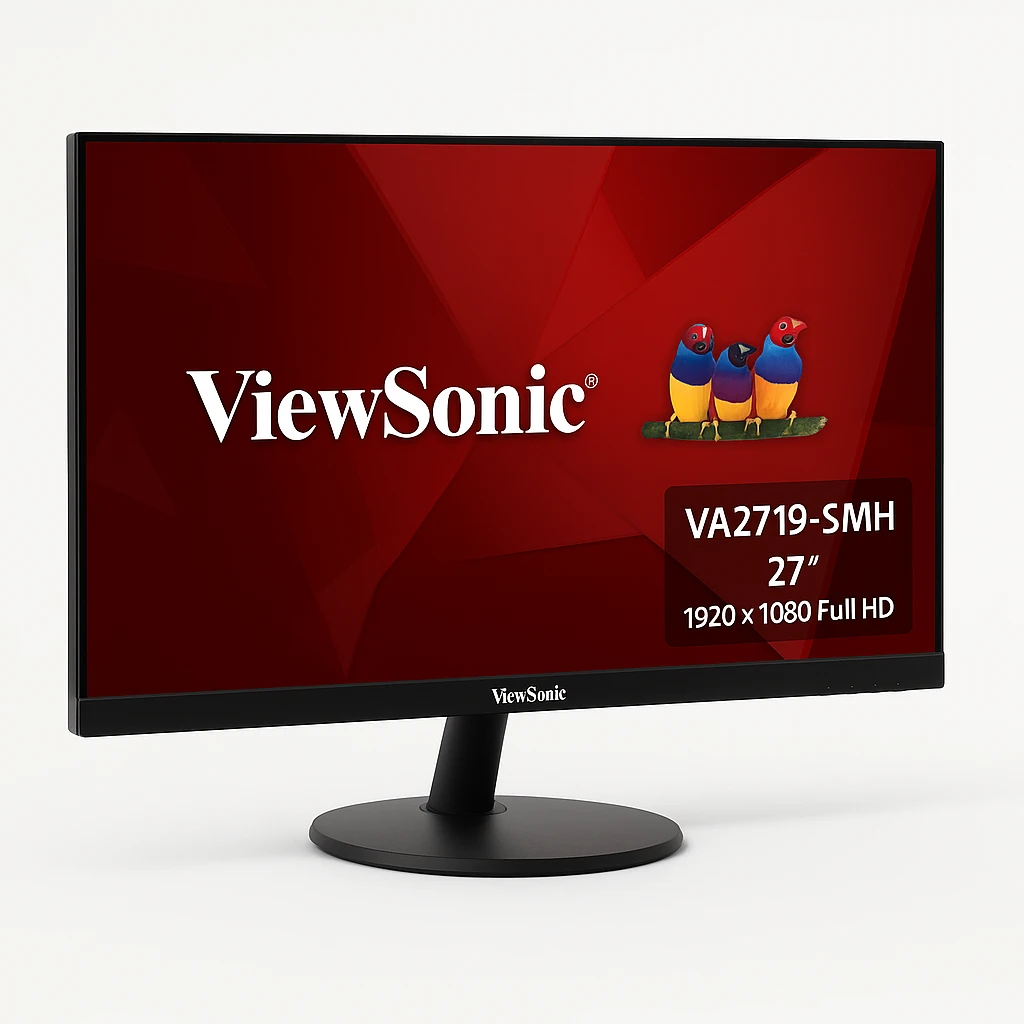 ViewSonic VA2719-SMH - Monitor LED - 27" - 1920 x 1080 Full HD (1080p) - IPS - 300 cd/m² - 1000:1 - 5 ms - HDMI, VGA - altavoces
