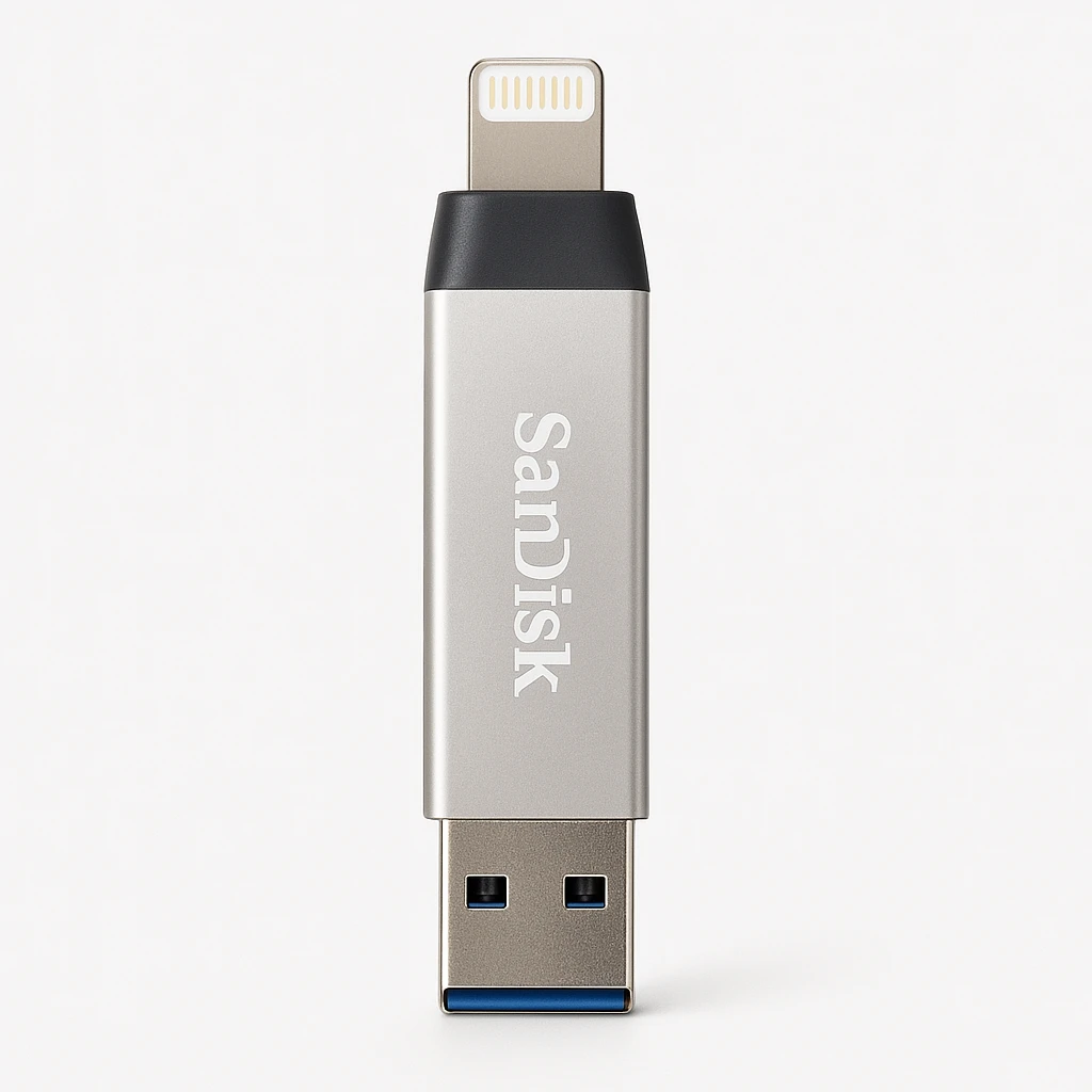 SanDisk iXpand Mini - Unidad flash USB - 64 GB - USB 3.0 / Lightning