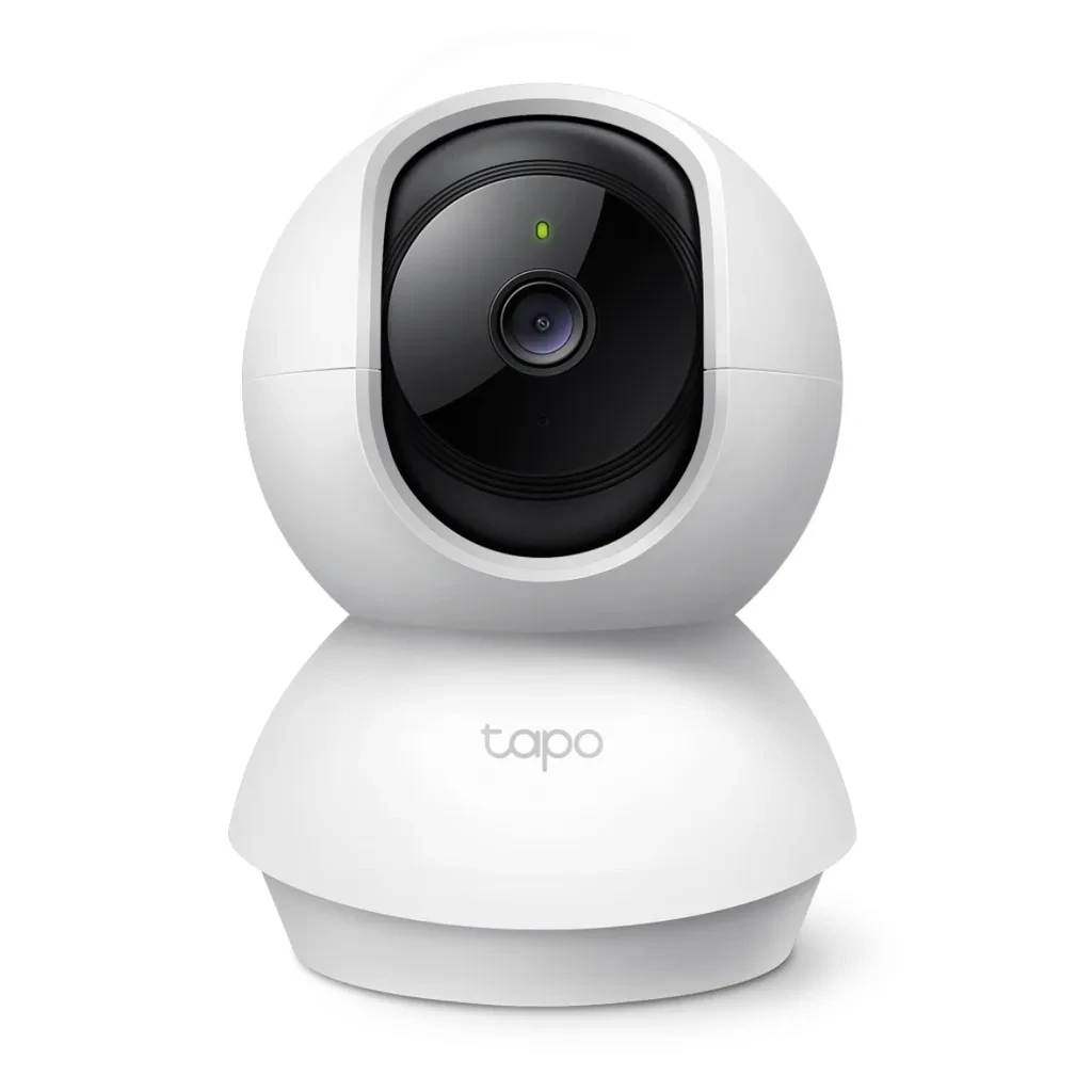Tapo C210. Cámara IP Tapo Wifi 360° grabación en 2K (3MP) visión nocturna de 9m IR audio bidireccional, almacenamiento de hasta 512GB control con voz mediante Amazon Alexa y/o asistente de Go