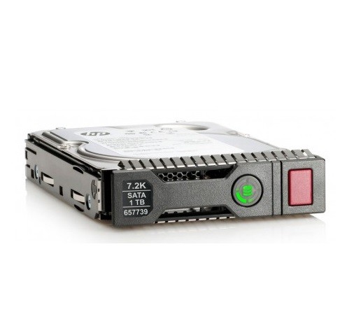 HPE Midline - Disco duro - 1 TB - hot-swap - 3.5" LFF - SATA 6Gb/s - 7200 rpm - con HPE SmartDrive carrier