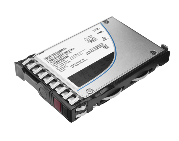 HPE Mixed Use - SSD - 480 GB - hot-swap - 2.5" SFF - SATA 6Gb/s - con HPE SmartDrive carrier - para ProLiant DL360 Gen10, DL360 Gen9