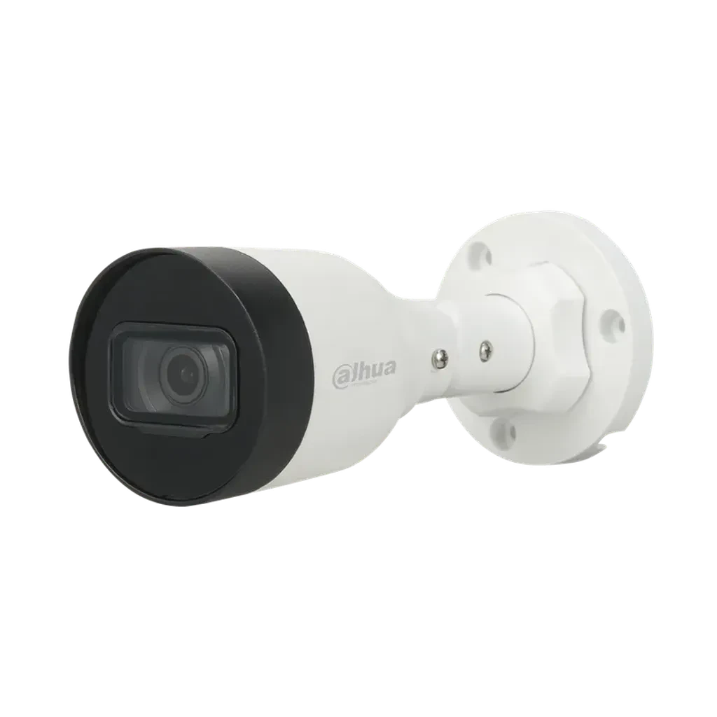 DH-IPC-HFW1431S1P-A-0280B-S6. Cámara Dahua tipo bullet IP 4MP, IR 30m y Lente Focal Fijo de 2.8mm 