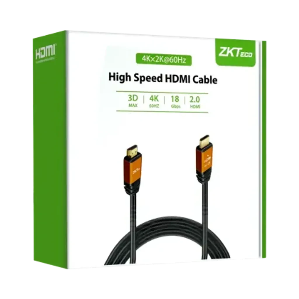 ZK-15-HD-C. Cable HDMI ZKteco de 1,5 metros