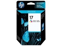 HP 17 - 15 ml - color (cian, magenta, amarillo) - original - cartucho de tinta - para Deskjet 816c, 825c, 825cvr, 840c, 841c, 842c, 843c, 843cxe, 845c, 845cvr