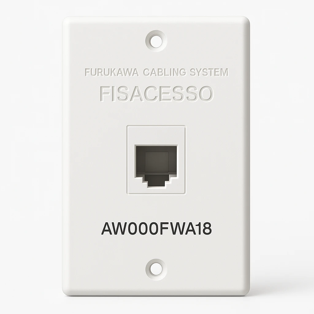 Furukawa Cabling System FISACESSO - Panel frontal - 1 puerto