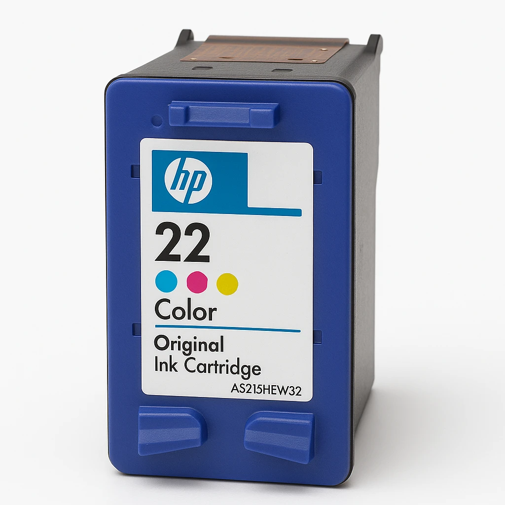 HP 22 - 5 ml - color (cian, magenta, amarillo) - original - cartucho de tinta - para Deskjet F2185, F2187, F2210, F2235, F2240, F2275, F2280, F2290, F375, F4175, F4190, F4194