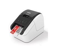 Brother QL-800 - Rotulador Electrónico Brother Label Printer QL-800 Alámbrico - Monochrome - 62mm - USB - Black Red