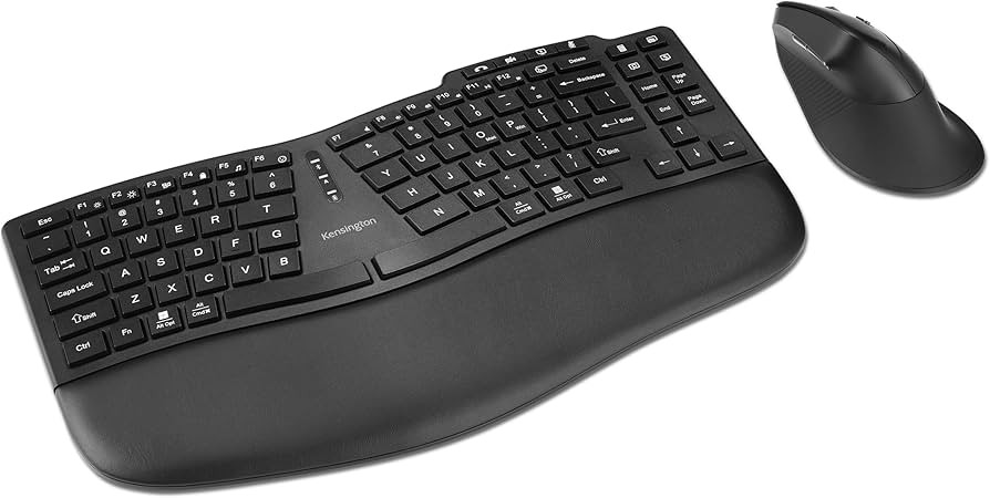 Kensington - Keyboard and mouse set - Wireless - Rechargeable