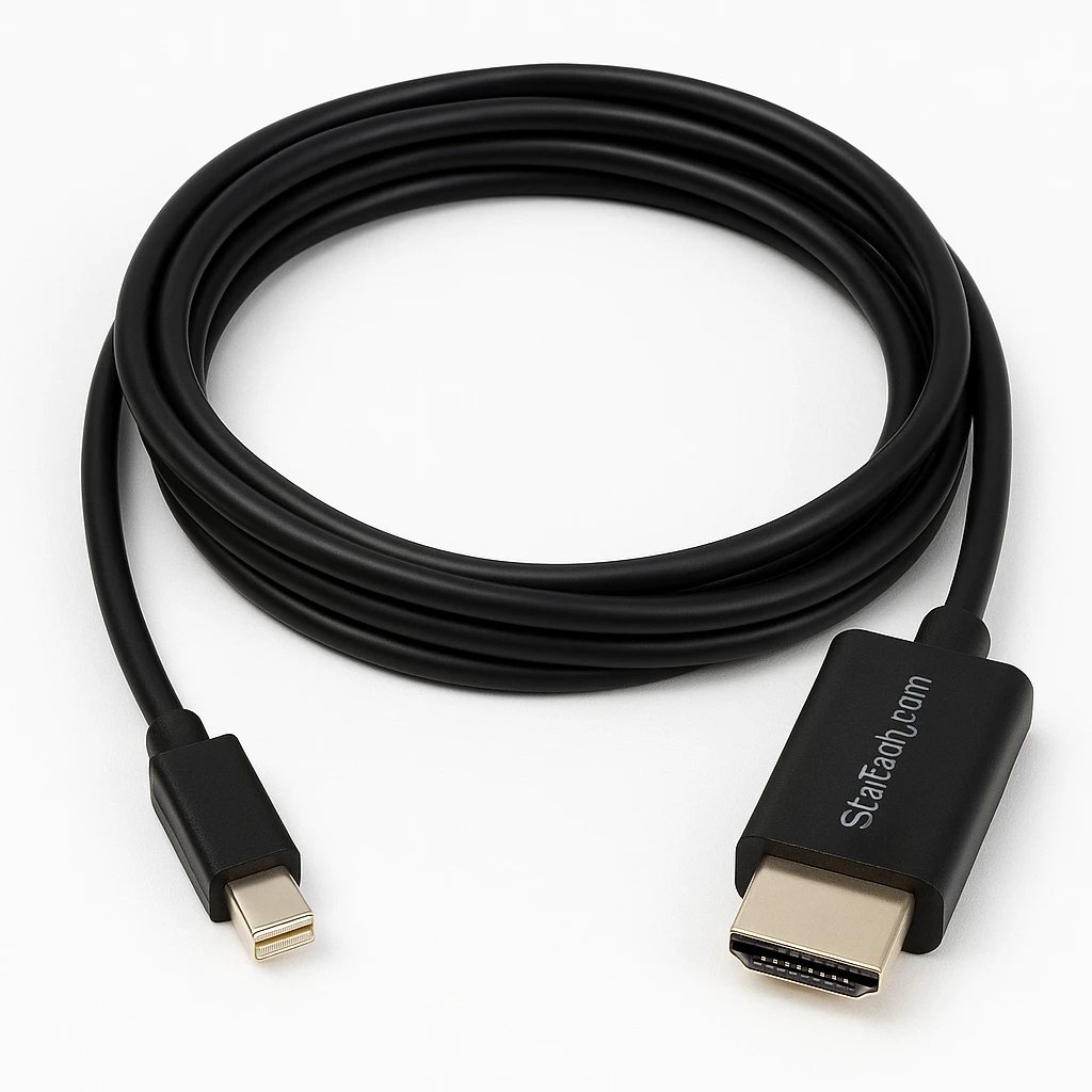 StarTech.com Cable Conversor Mini DisplayPort a HDMI de 2m - Color Negro - Ultra HD 4K - Cable adaptador - Mini DisplayPort macho a HDMI macho - 2 m - negro - compatibilidad con 4K