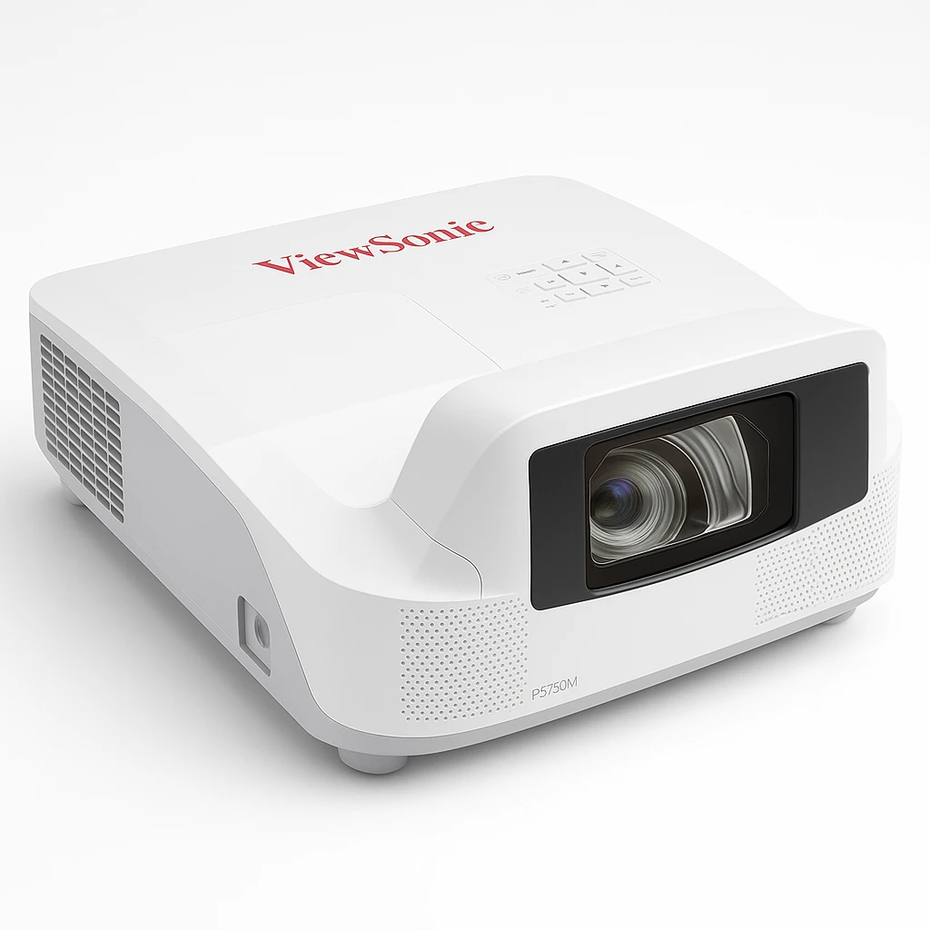 ViewSonic PS750W - Proyector DLP - 3300 ANSI lumens - WXGA (1280 x 800) - 16:10 - objetivo para distancias ultracortas