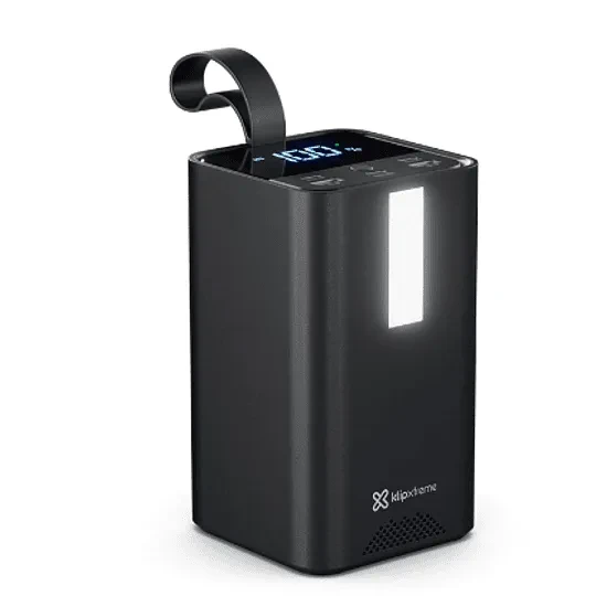 Klip Xtreme - Power bank - 24 pin USB-C - 2 x 4 pin USB Type A / 3 x 24 pin USB-C - Lithium polymer - Para Universal - 100W 50.000mAh