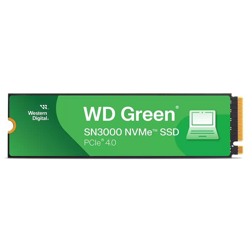 Western Digital WD Green SN3000 - Internal hard drive - 1 TB - M.2 2280 - Solid state drive