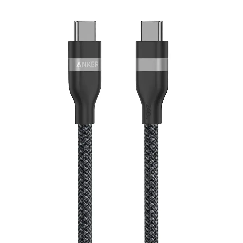Anker - USB-C to USB-C Cable - Lithium - Para Universal - 6 ft 240W Upcycled-Bra