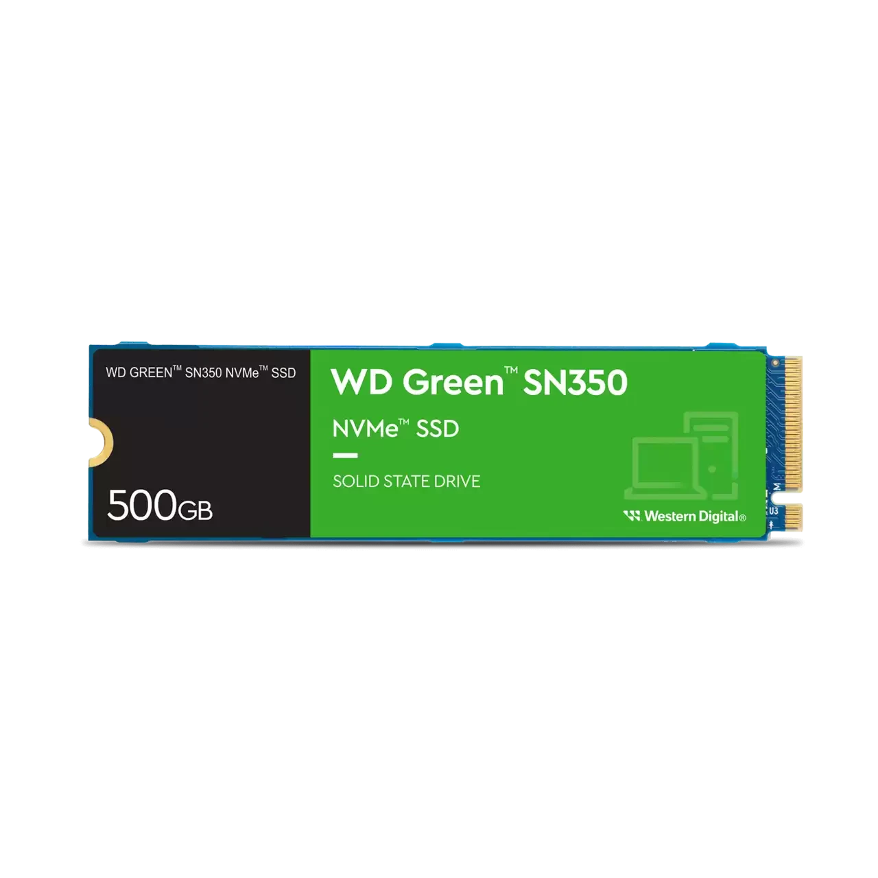 Western Digital WD Green SN3000 - Internal hard drive - 500 GB - M.2 - Solid state drive