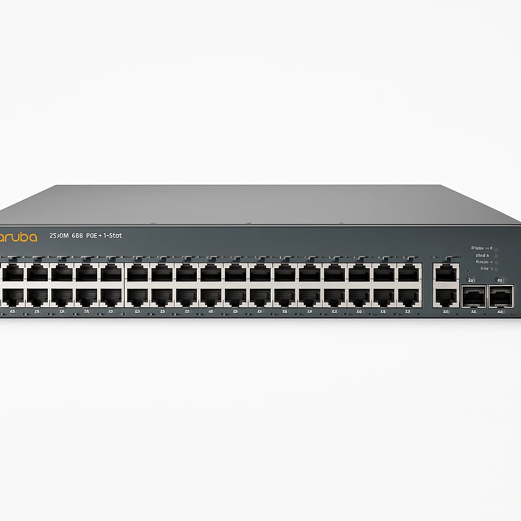 HPE Aruba 2930M 48G POE+ 1-Slot - Conmutador - L3 - Gestionado - 44 x 10/100/1000 (PoE+) + 4 x Gigabit SFP combinado - montaje en rack - PoE+ (1440 W)