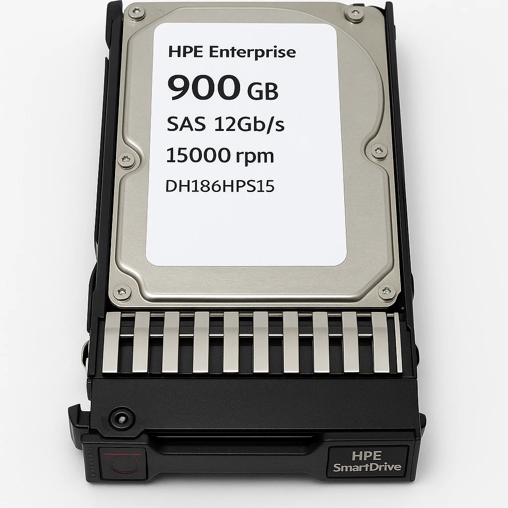 HPE Enterprise - Disco duro - 900 GB - hot-swap - 2.5" SFF - SAS 12Gb/s - 15000 rpm - con HPE SmartDrive carrier