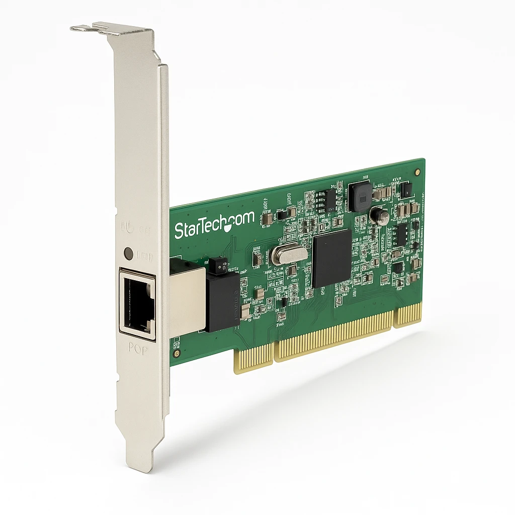 StarTech.com Adaptador Tarjeta de Red NIC PCI  de 1 Puerto Gigabit Ethernet RJ45 - Adaptador de red - PCI - Gigabit Ethernet