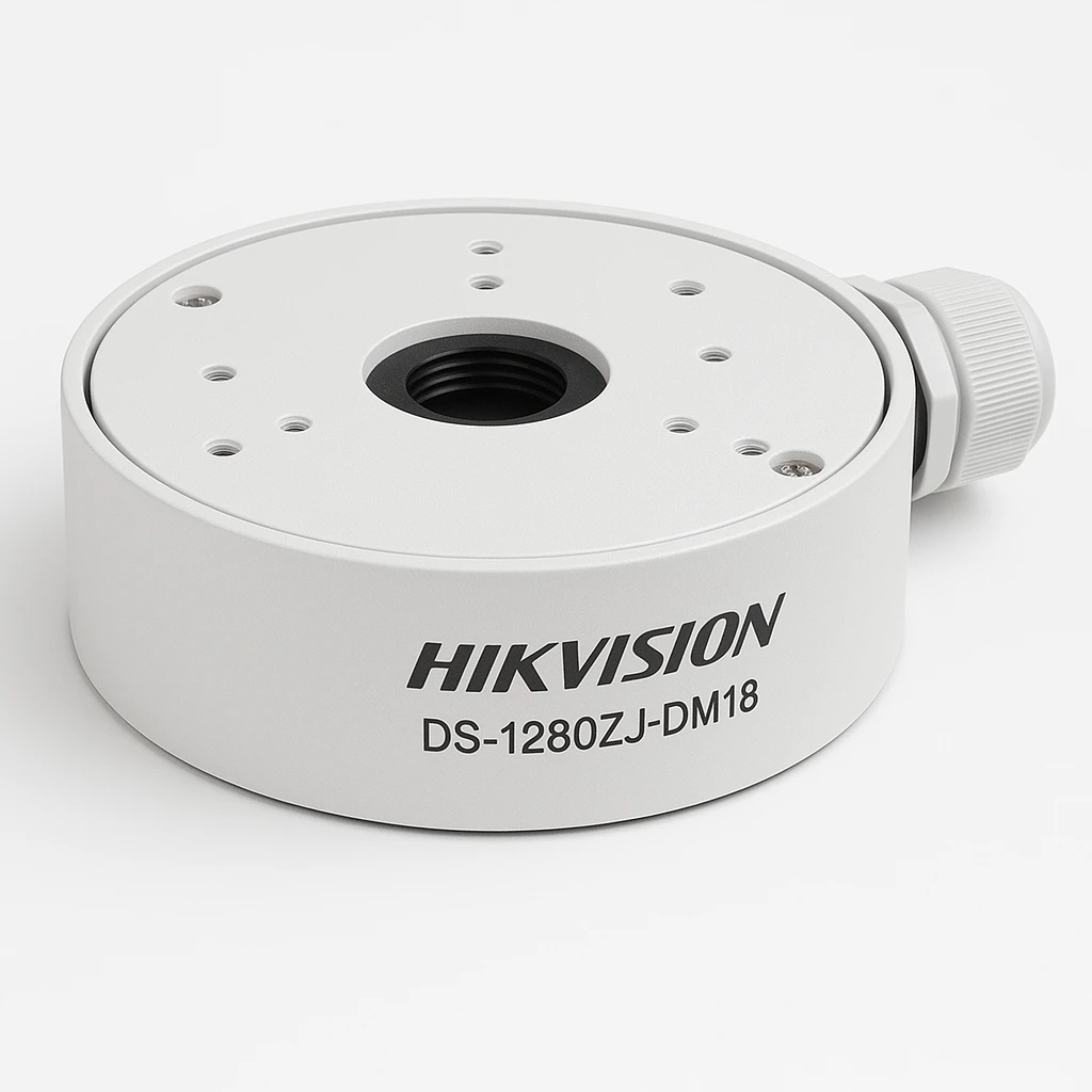 Hikvision DS-1280ZJ-DM18 - Caja de conexiones de cámara - para Pro Series with AcuSense DS-2CD2123; Value Series Hikvision Value Series