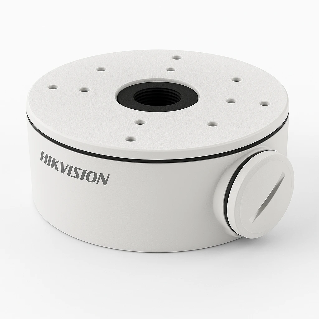 Hikvision DS-1280ZJ-XS - Caja de conexiones de cámara - blanco - para Pro Series with AcuSense DS-2CD2046; Turbo HD Value Series DS-2CE16, 2CE17