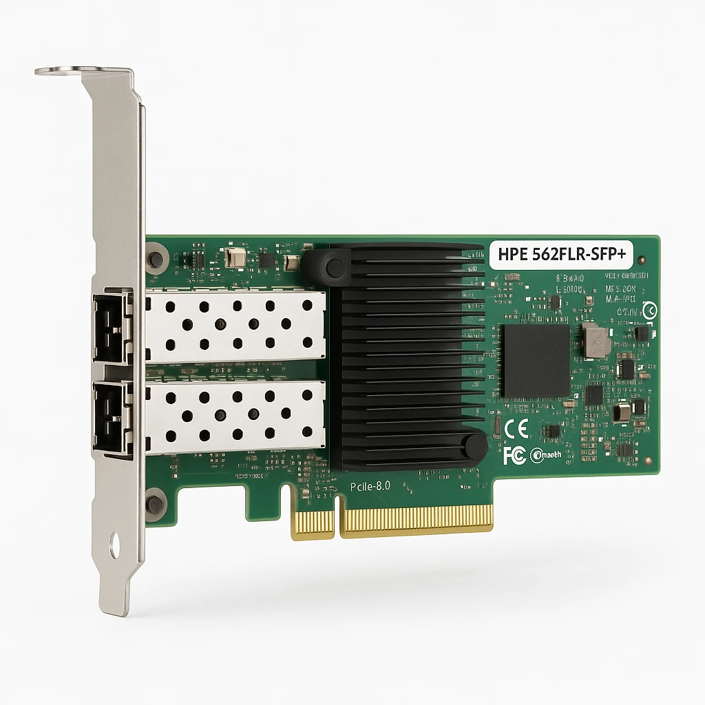 HPE 562FLR-SFP+ - Adaptador de red - PCIe 3.0 x8 - 10 Gigabit SFP+ x 2 - para Nimble Storage dHCI Small Solution with HPE ProLiant DL360 Gen10; ProLiant DL360 Gen10