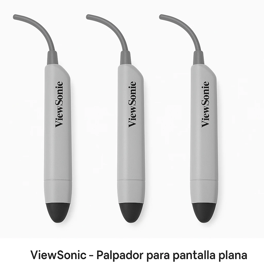 ViewSonic - Palpador para pantalla plana - gris (paquete de 3)