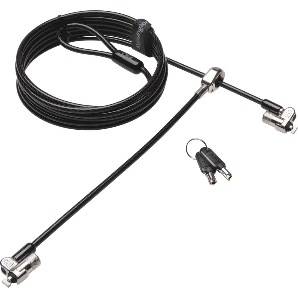 Kensington MicroSaver 2.0 Keyed Laptop Lock - Cable de seguridad - plata