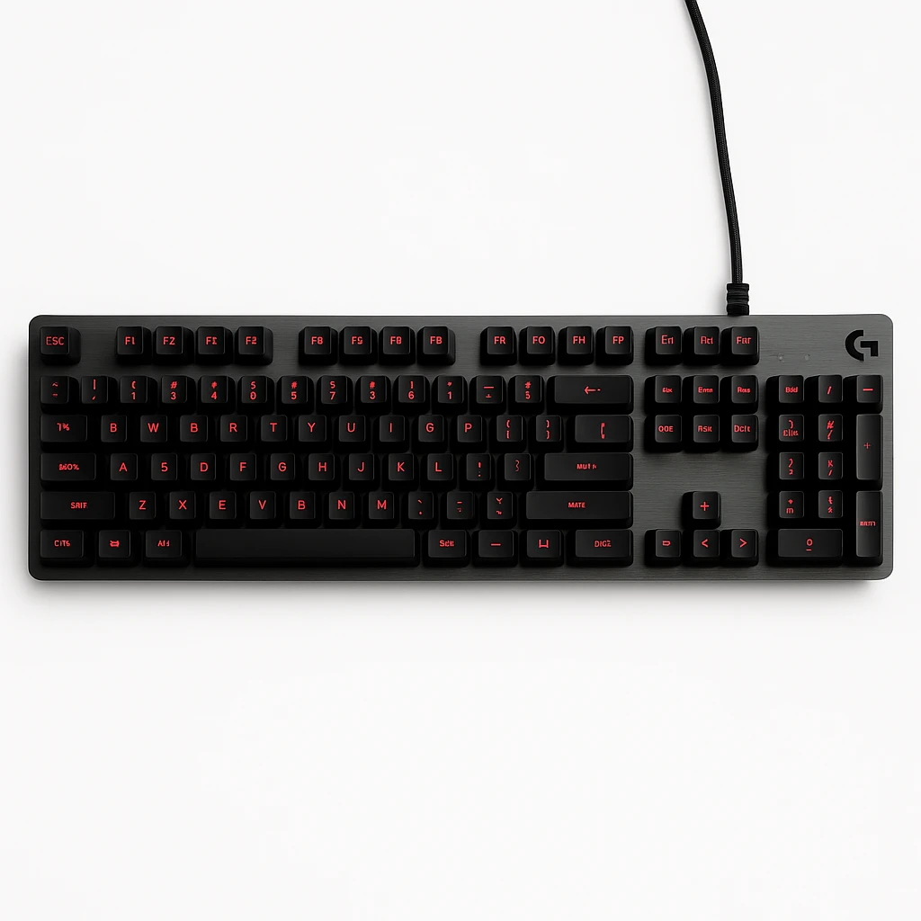 Logitech Gaming G413 - Teclado - retroiluminación - USB - interruptor: Romer-G - carbón