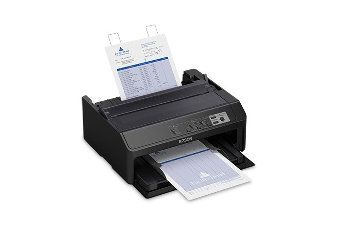 Epson FX 890II - Impresora - monocromo - matriz de puntos - Rollo (21,6 cm), 254 mm (anchura), 257 x 363 mm - 240 x 144 ppp - 9 espiga - hasta 738 caracteres/segundo - paralelo, USB 2.0