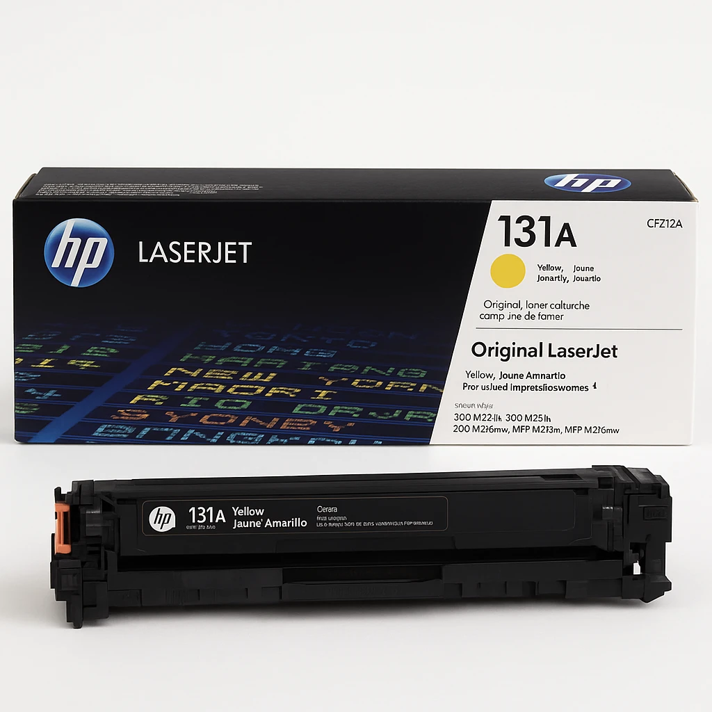 HP 131A - Amarillo - original - LaserJet - cartucho de tóner (CF212A) - para LaserJet Pro 200 M251n, 200 M251nw, 200 M276nw, MFP M276n, MFP M276nw