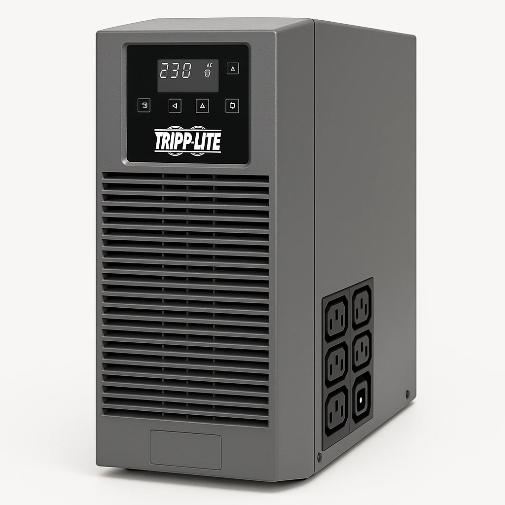 Tripp Lite UPS Smart 3000VA 2250W Tower AVR 230V 3kVA C19 C13 - UPS - CA 230 V - 2.25 kW - 3000 VA - conectores de salida: 9 - gris