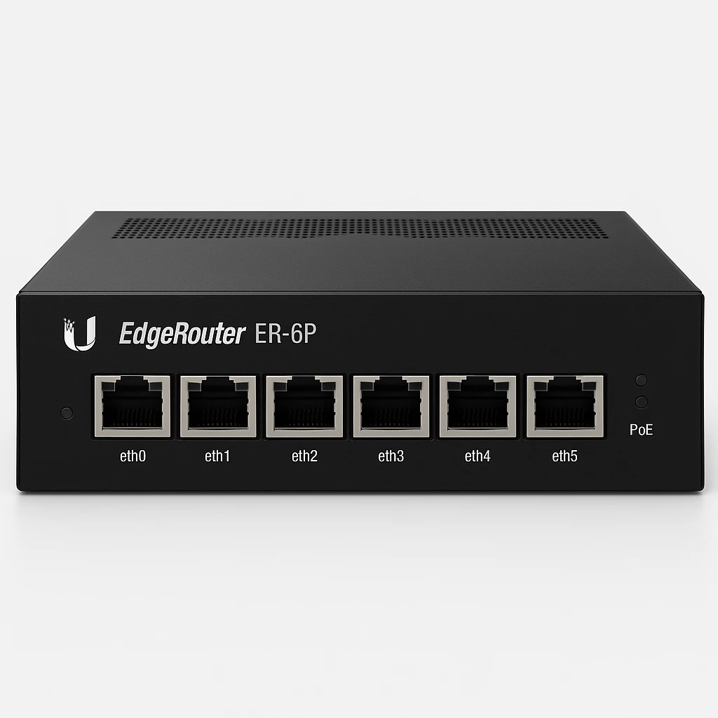 Ubiquiti EdgeRouter ER-6P - Router 1GbE