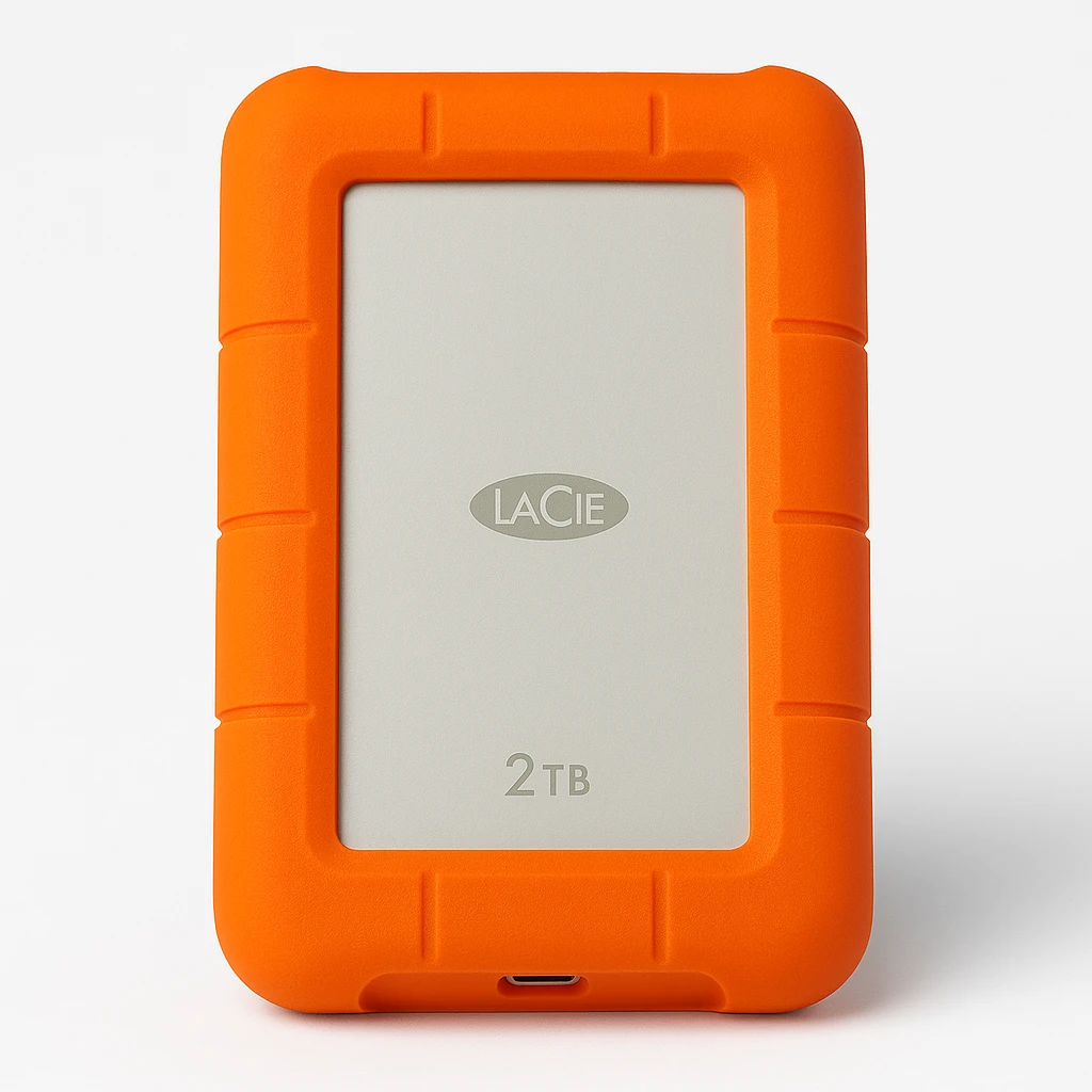 LaCie Rugged USB-C - Disco duro - 2 TB - externo (portátil) - USB 3.1 Gen 1 (USB-C conector)