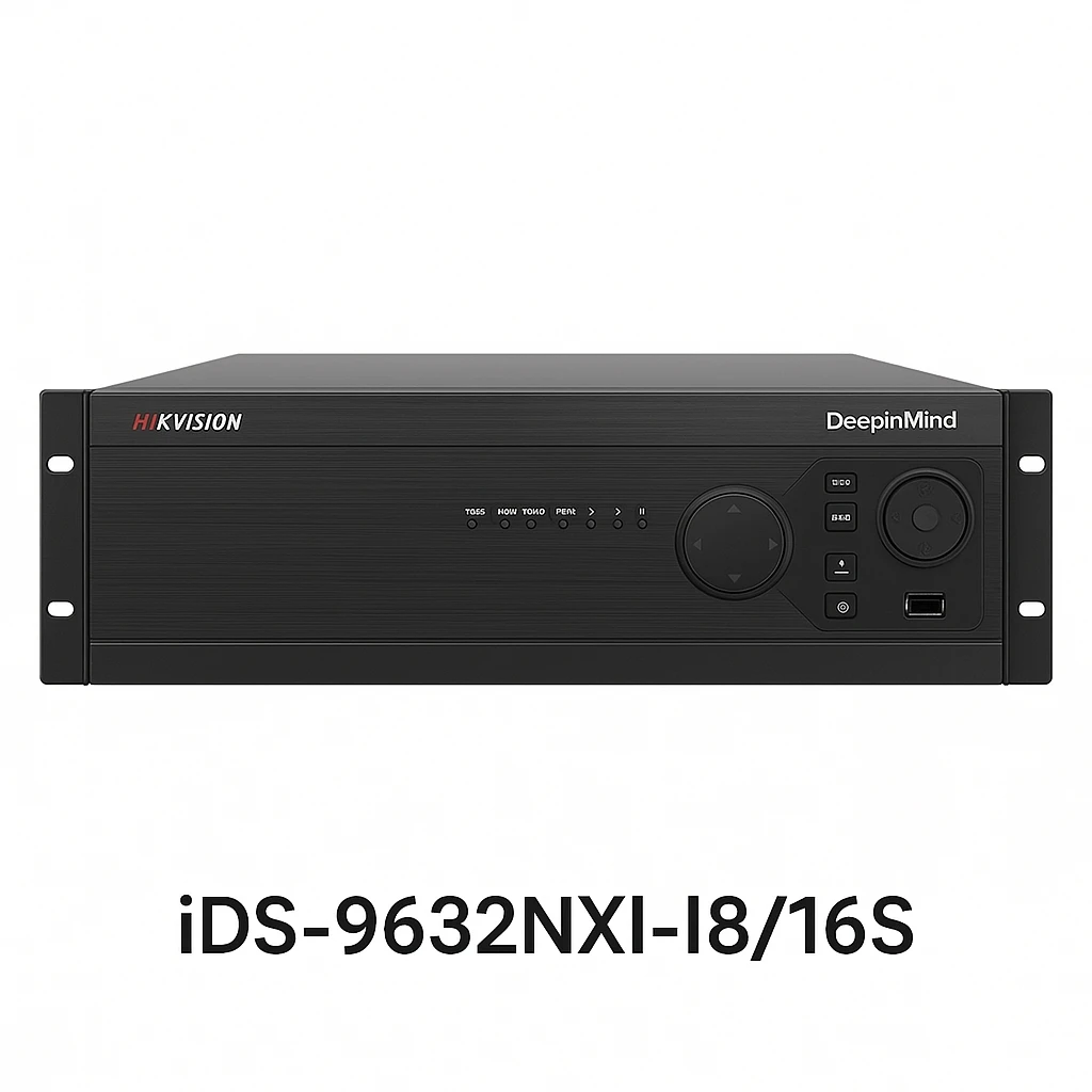 Hikvision DeepinMind iDS-9632NXI-I8/16S - NVR - 32 canales - en red - 2U - montaje en bastidor
