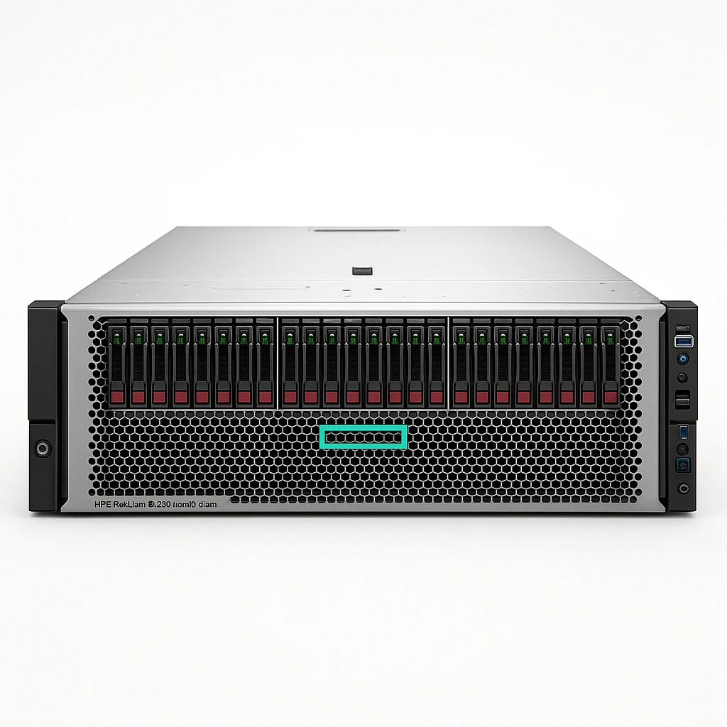 HPE ProLiant DL385 Gen10 Base - Servidor - se puede montar en bastidor - 2U - 2 vías - 1 x EPYC 7401 / 2 GHz - RAM 32 GB - SAS - hot-swap 2.5" bahía(s) - sin disco duro - Gigabit Ethernet - m