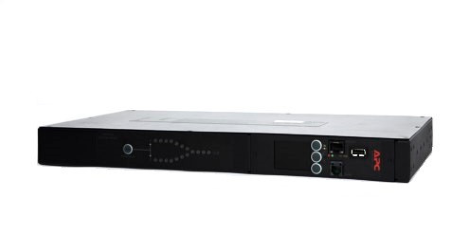 APC Rack Automatic Transfer Switch AP4423 - Interruptor redundante (montaje en bastidor) - CA 230 V - Ethernet 10/100, RS-232, USB - conectores de salida: 9 - 1U - negro - para P/N: SMTL1000R