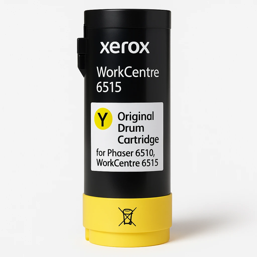 Xerox WorkCentre 6515 - Amarillo - original - cartucho de tambor - para Phaser 6510; WorkCentre 6515