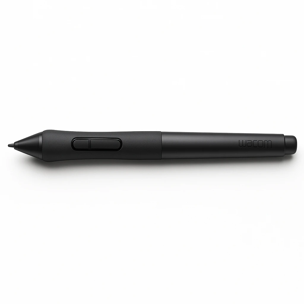 Wacom Cintiq Grip Pen - Lápiz activo - para Cintiq 13, 21, 22, 24; Cintiq Pro 27; Intuos Pro Large, Medium, Small; Intuos4; Intuos5