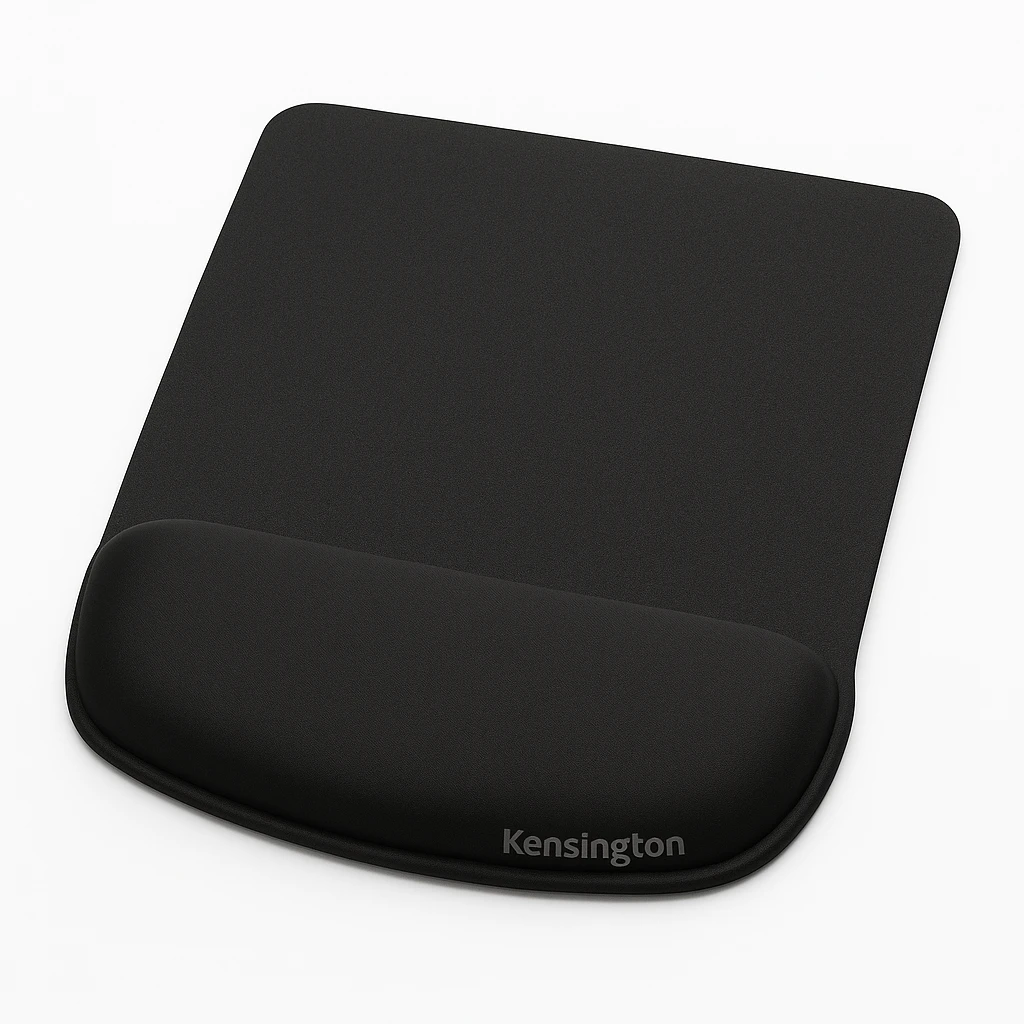Kensington Foam Mouse Wristrest - Alfombrilla de ratón con apoyamuñecas - negro