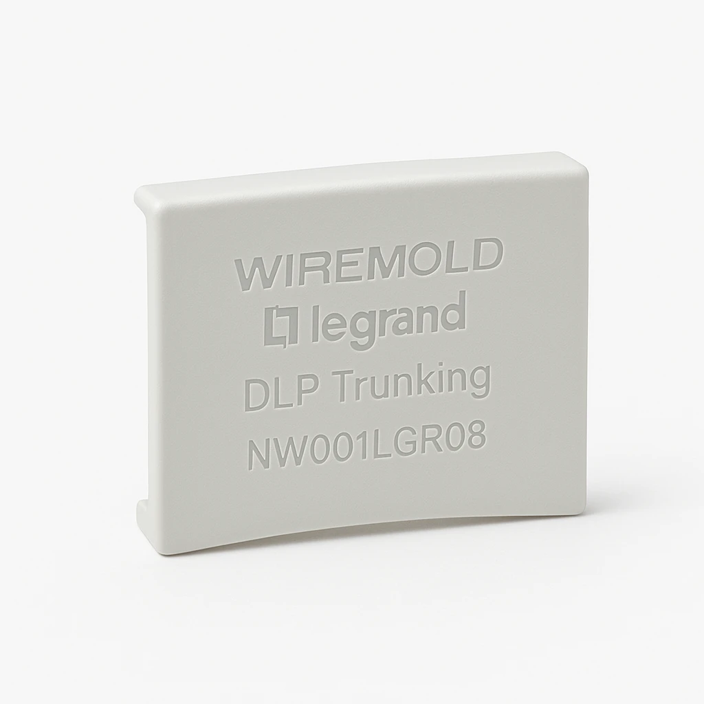 Wiremold Legrand DLP Trunking Base Cover Joint - Junta de la tapa de la base del portacables